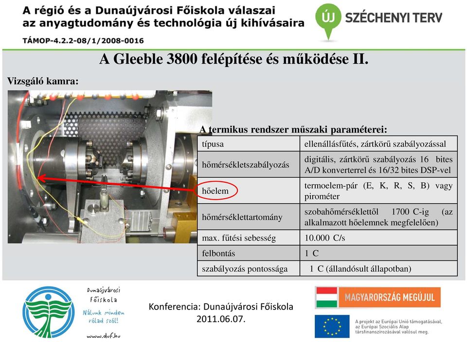 fűtési sebesség felbontás szabályozás pontossága ellenállásfűtés, zártkörű szabályozással digitális, zártkörű szabályozás