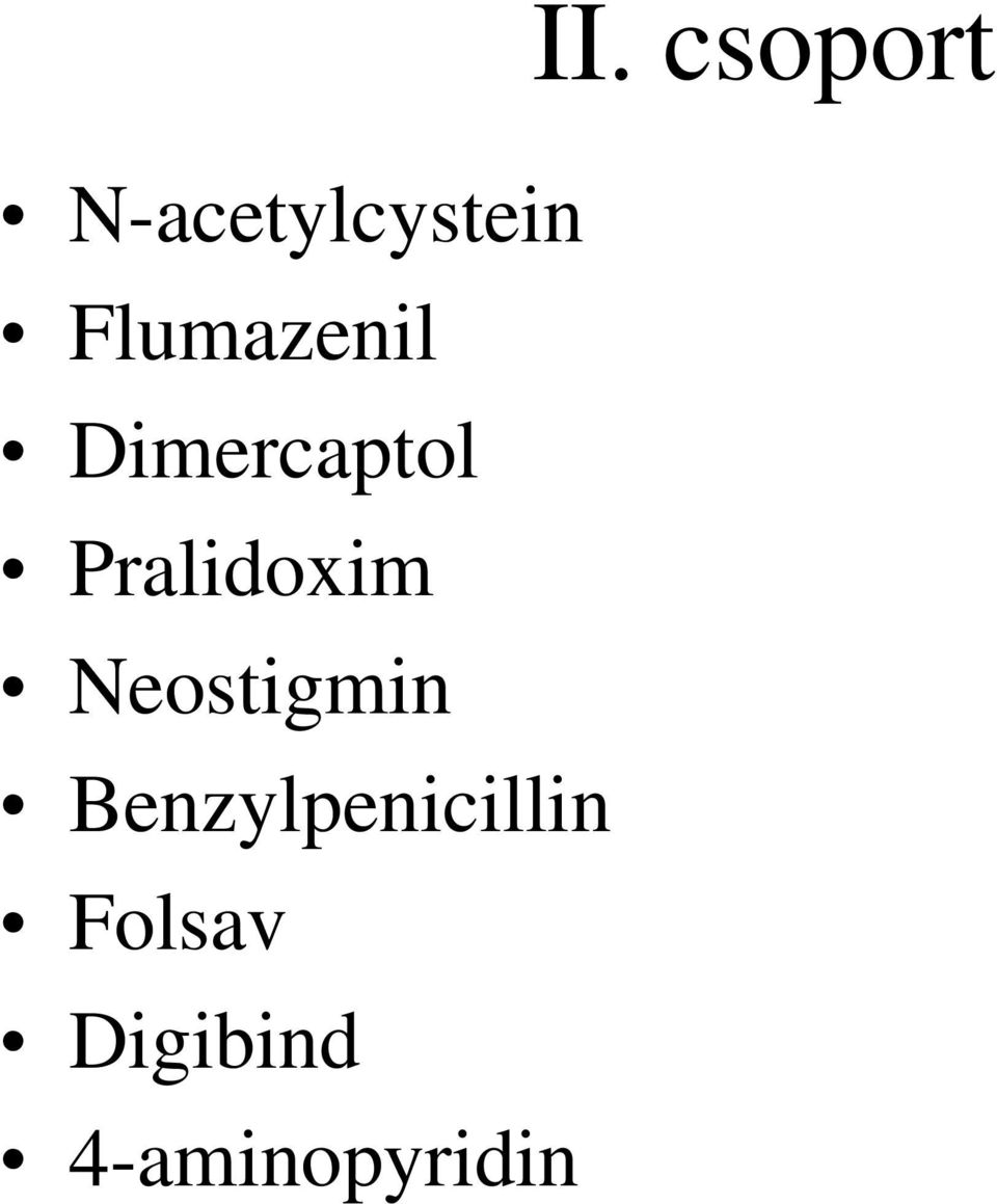 Neostigmin Benzylpenicillin