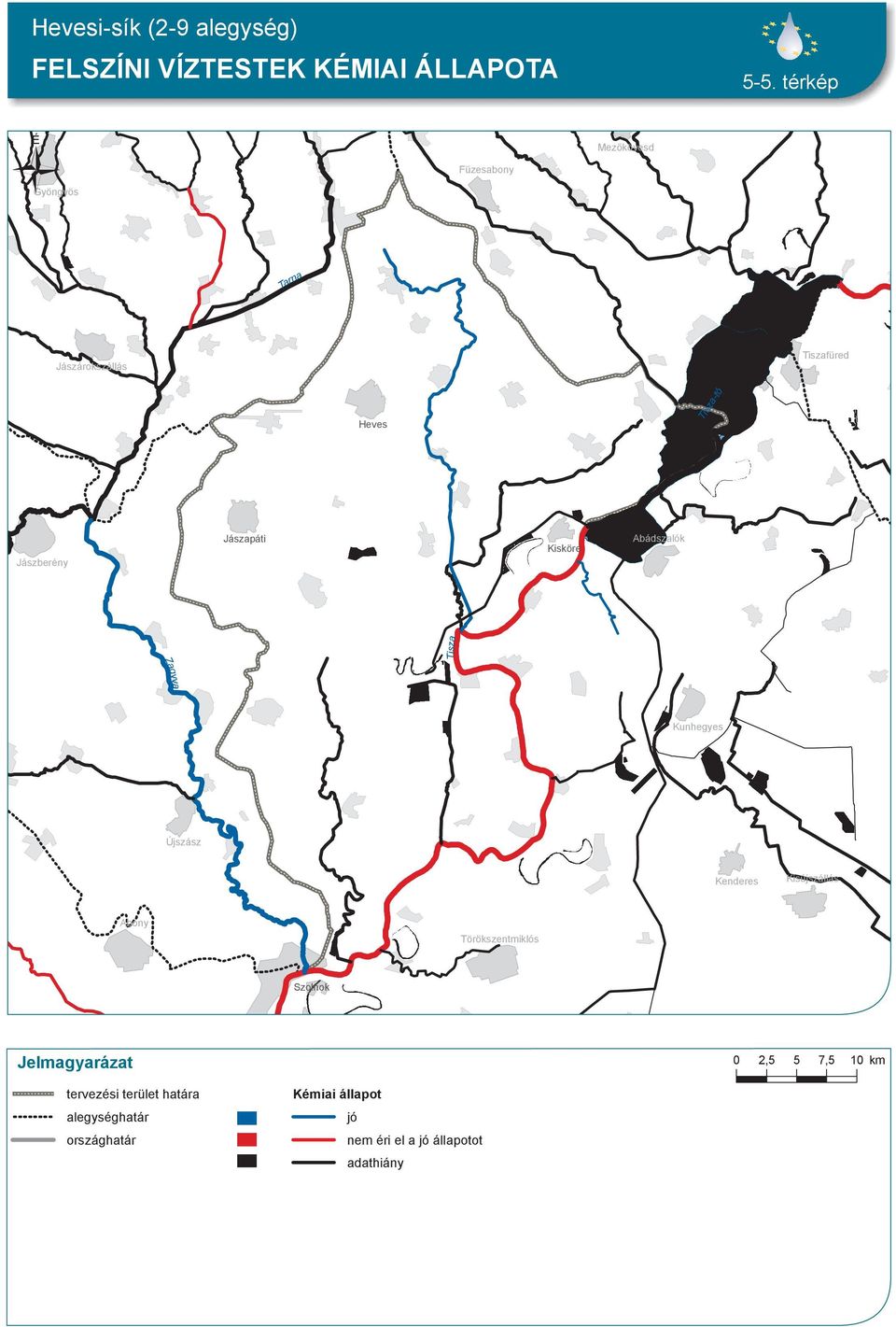térkép füred -tó 0 2,5 5 7,5 10 km