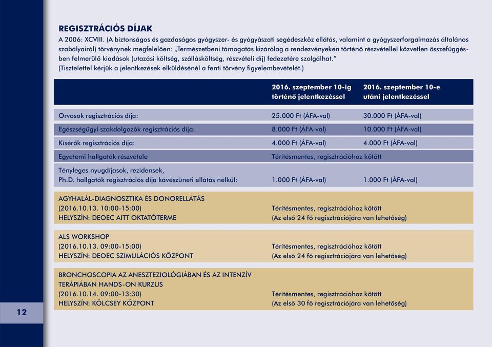 rendezvényeken történő részvétellel közvetlen összefüggésben felmerülő kiadások (utazási költség, szállásköltség, részvételi díj) fedezetére szolgálhat.