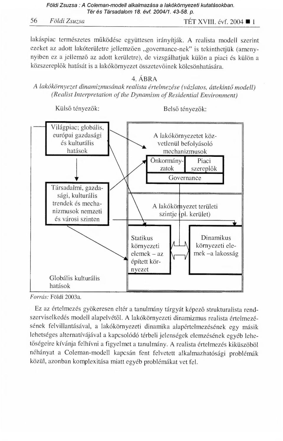 közszerepl ők hatását is a lakókörnyezet összetev őinek kölcsönhatására. 4.