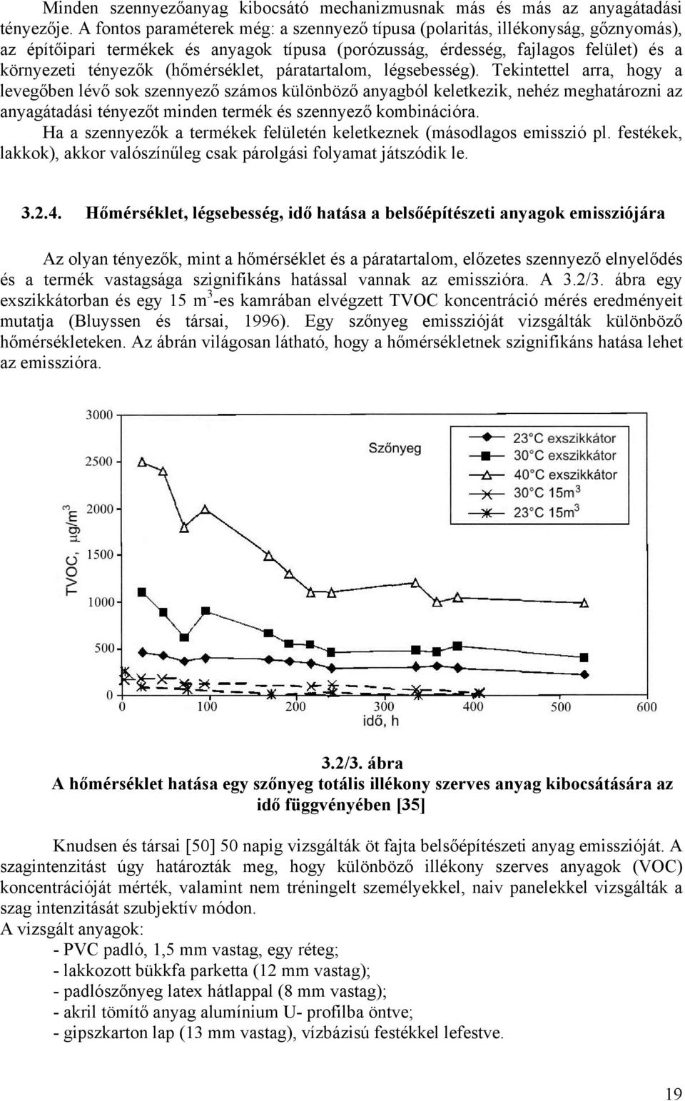 (hőmérséklet, páratartalom, légsebesség).