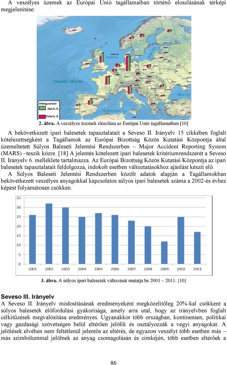 Irányelv 15 cikkében foglalt kötelezettségként a Tagállamok az Európai Bizottság Közös Kutatási Központja által üzemeltetett Súlyos Baleseti Jelentési Rendszerben Major Accident Reporting System