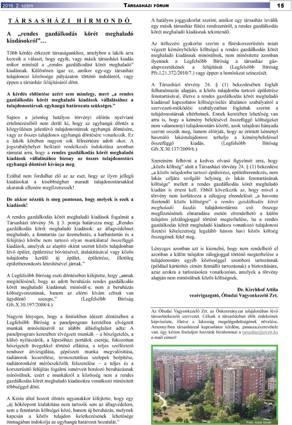Társasházi