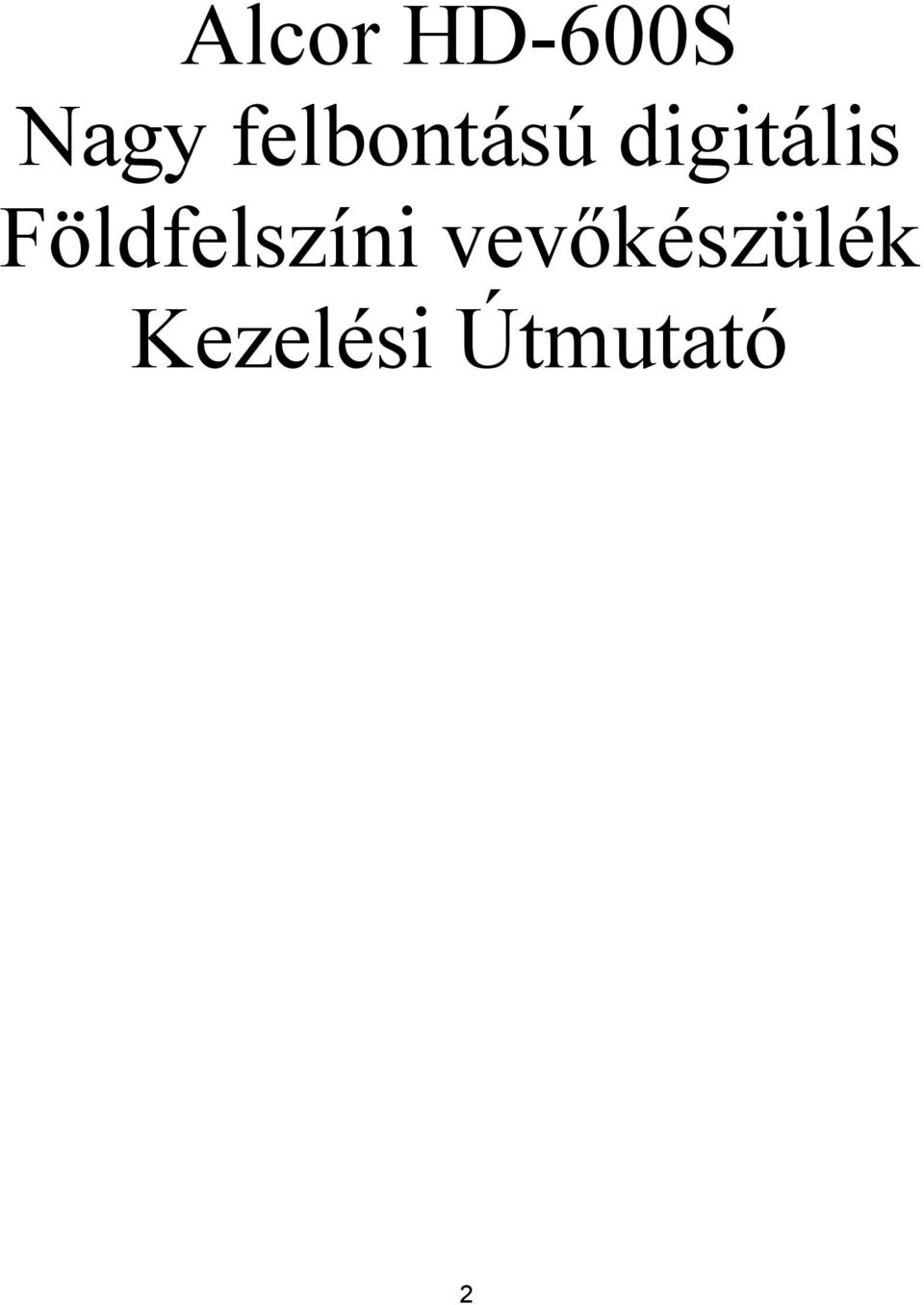 Földfelszíni