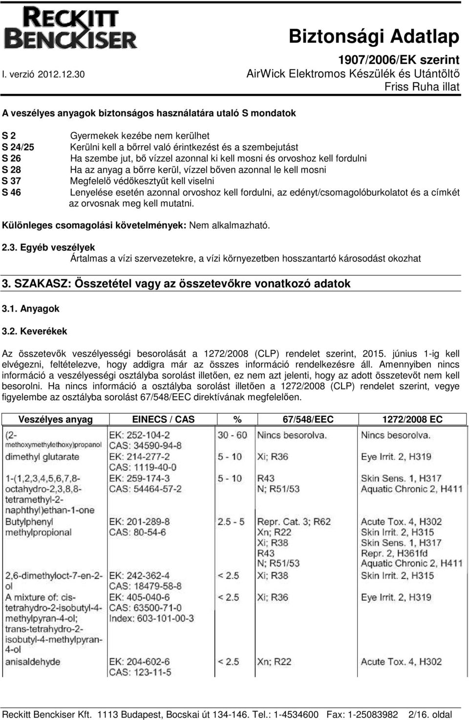 fordulni, az edényt/csomagolóburkolatot és a címkét az orvosnak meg kell mutatni. Különleges csomagolási követelmények: Nem alkalmazható. 2.3.