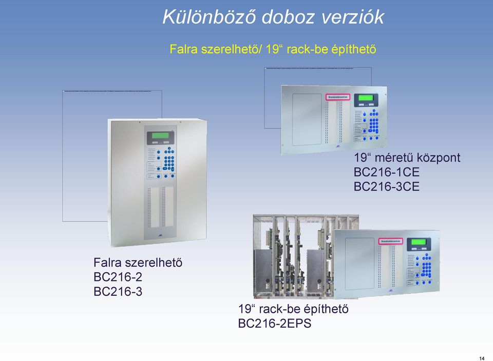 BC216-1CE BC216-3CE Falra szerelhető