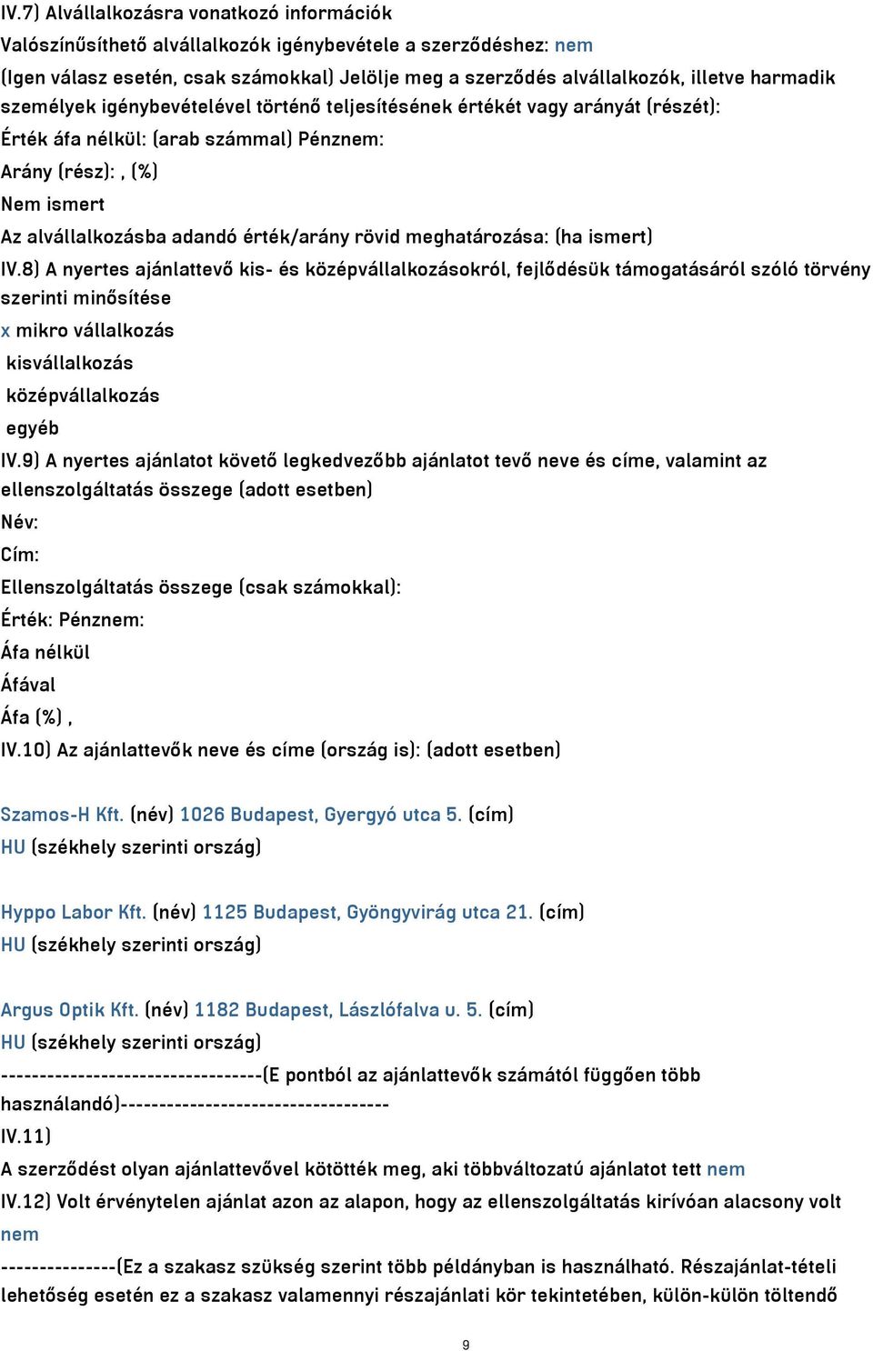 rövid meghatározása: (ha ismert) IV.
