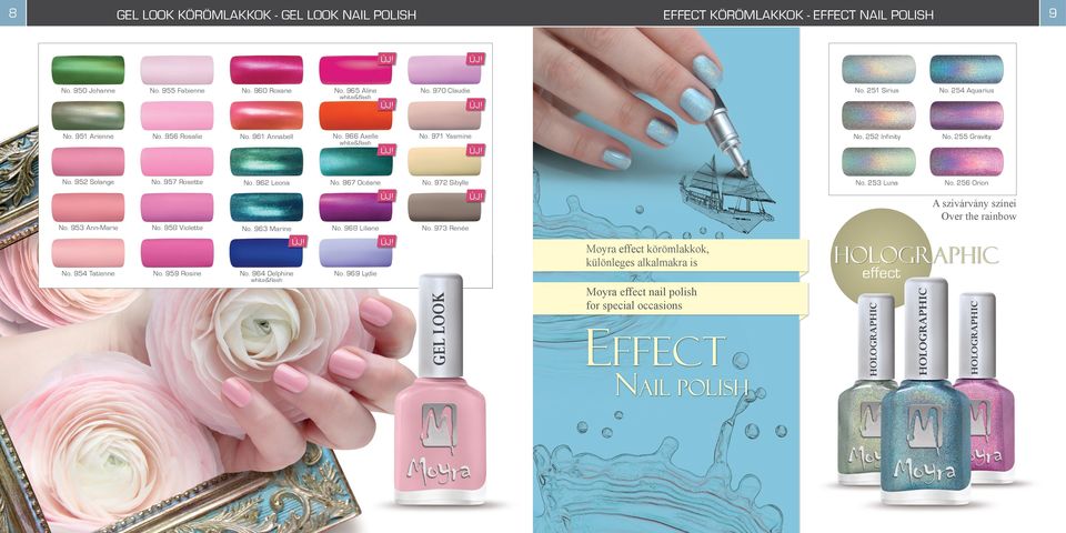 Moyra körömlakk színkatalógus. moyra nail polish colours - PDF Ingyenes  letöltés