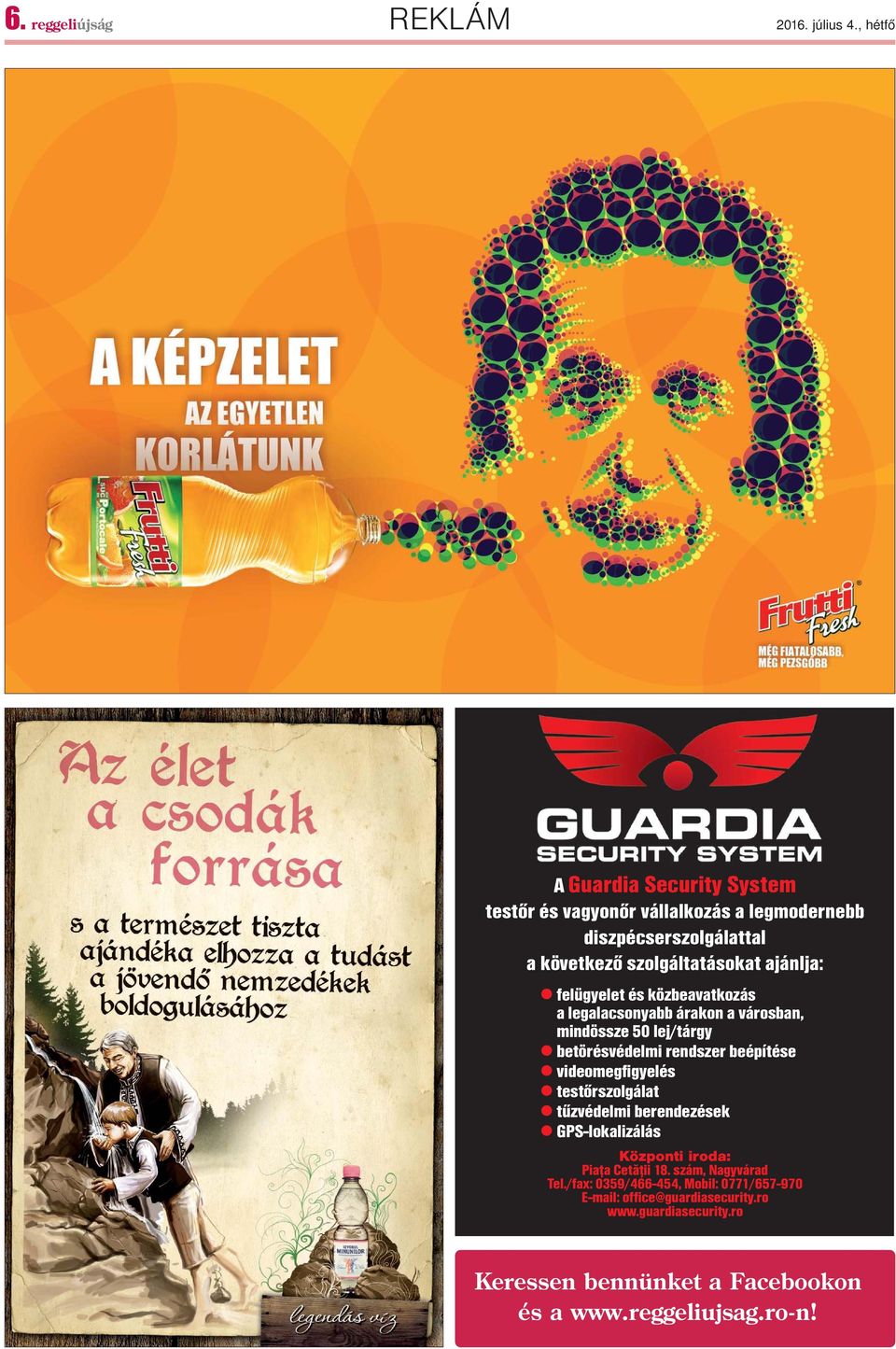 felügyelet és közbeavatkozás a legalacsonyabb árakon a városban, mindössze 50 lej/tárgy l betörésvédelmi rendszer beépítése l videomegfigyelés l