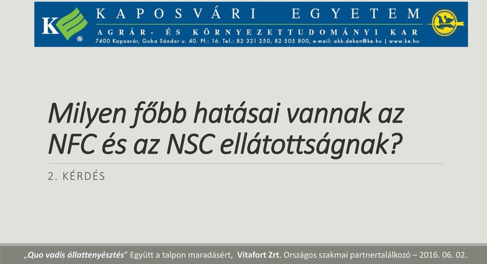 NFC és az NSC