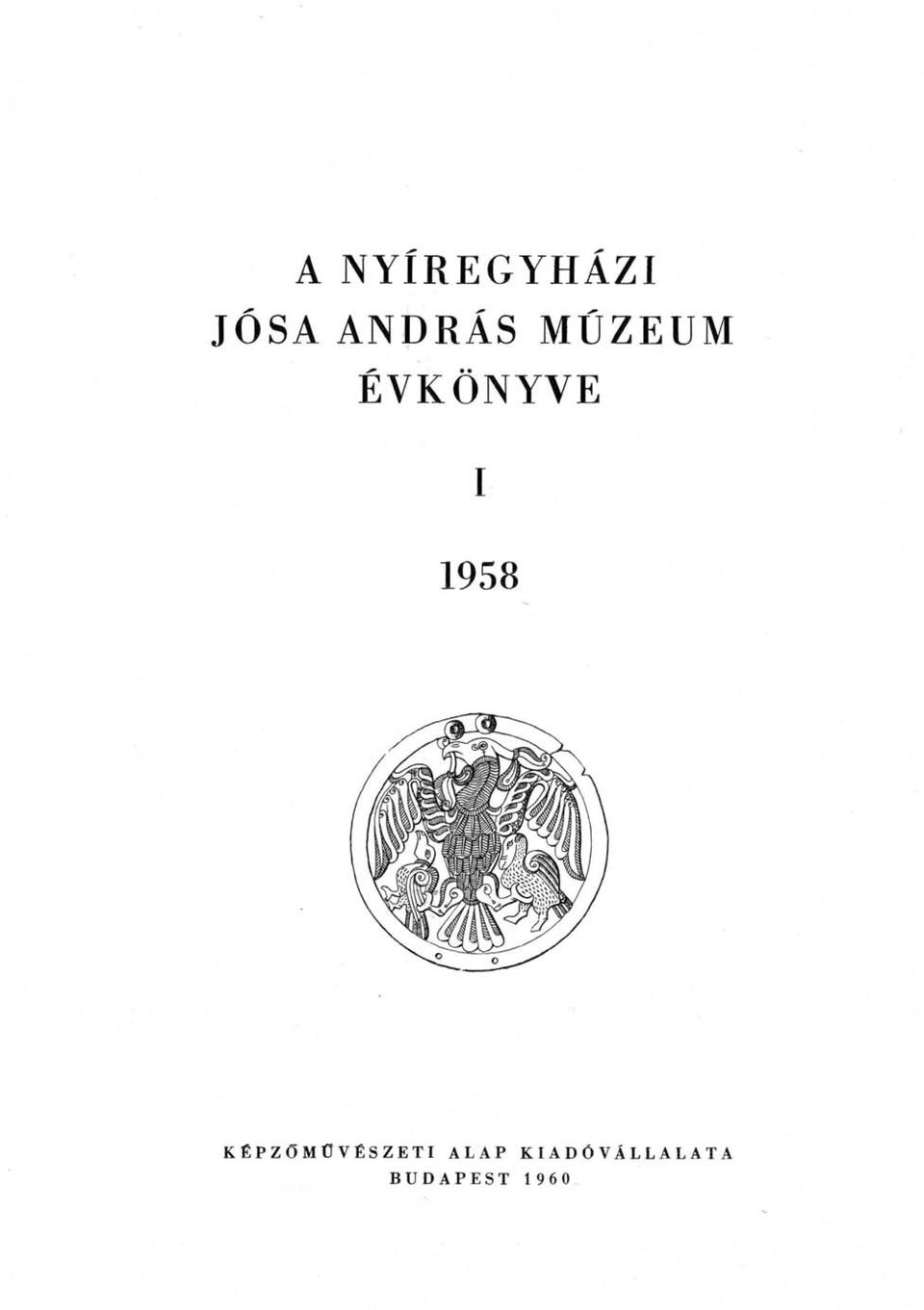 1958 KÉPZŐMŰVÉSZETI ALAP