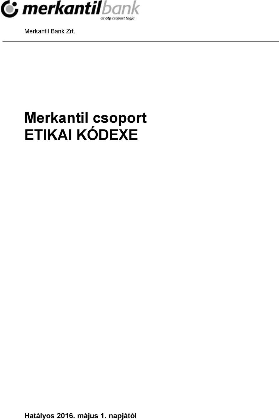 ETIKAI KÓDEXE