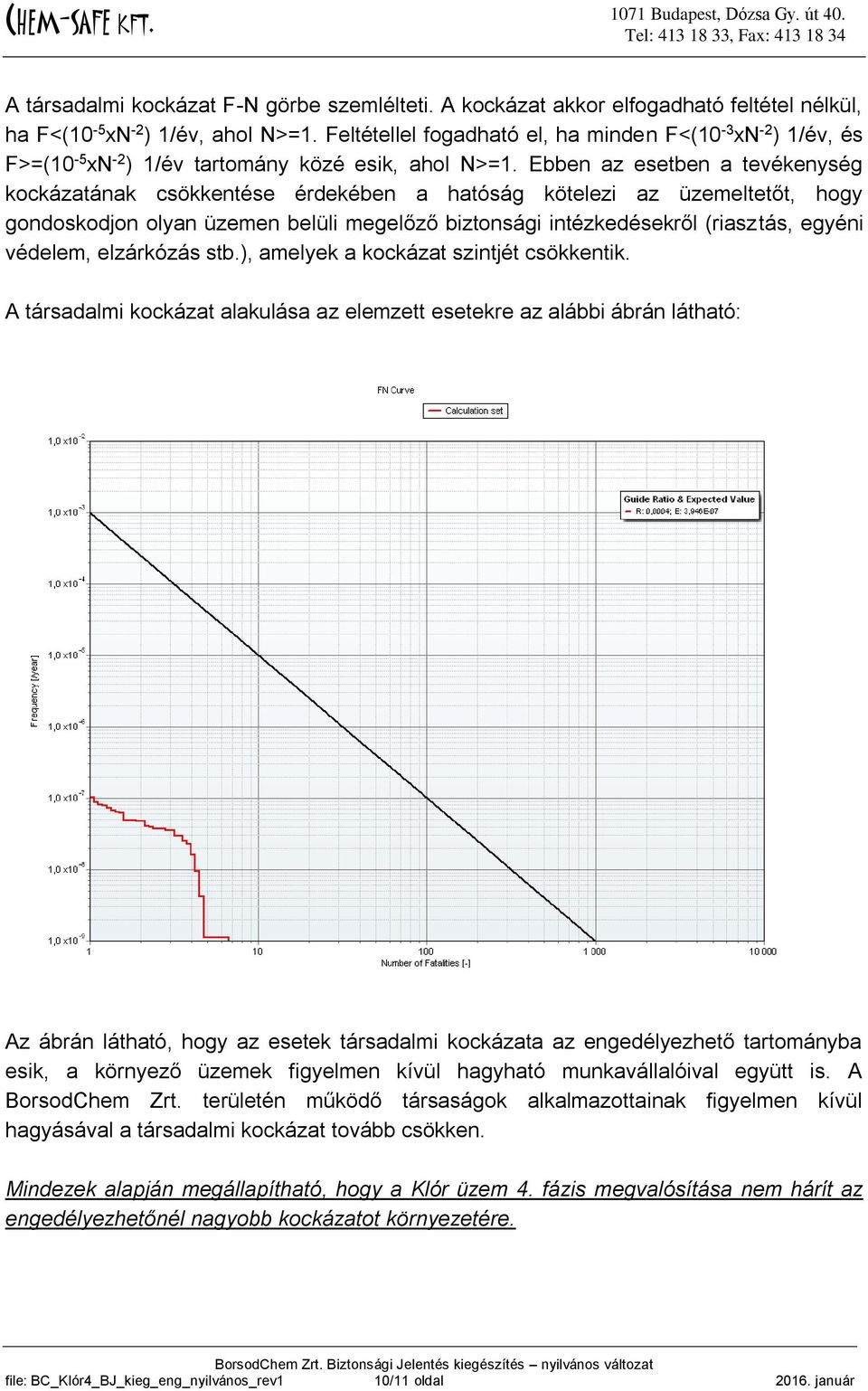 Ebben az esetben a tevékenység kockázatának csökkentése érdekében a hatóság kötelezi az üzemeltetőt, hogy gondoskodjon olyan üzemen belüli megelőző biztonsági intézkedésekről (riasztás, egyéni
