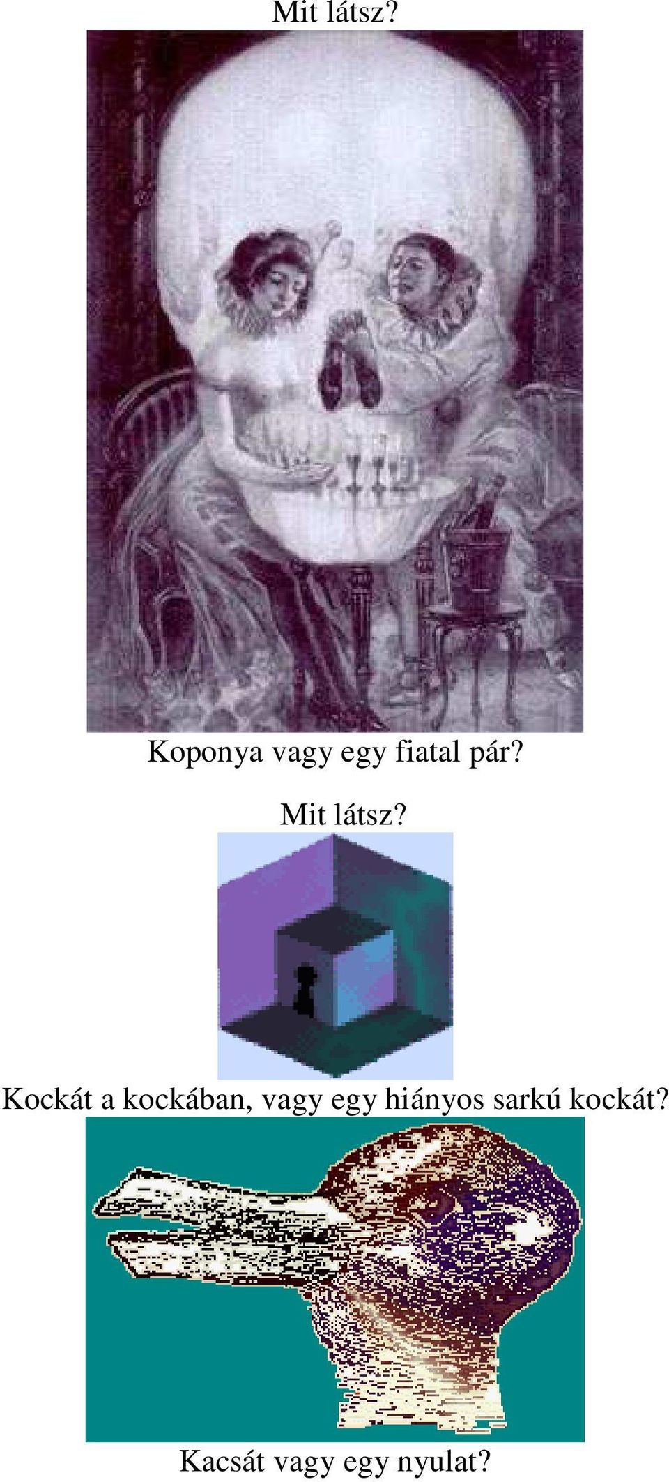 Kockát a kockában, vagy egy