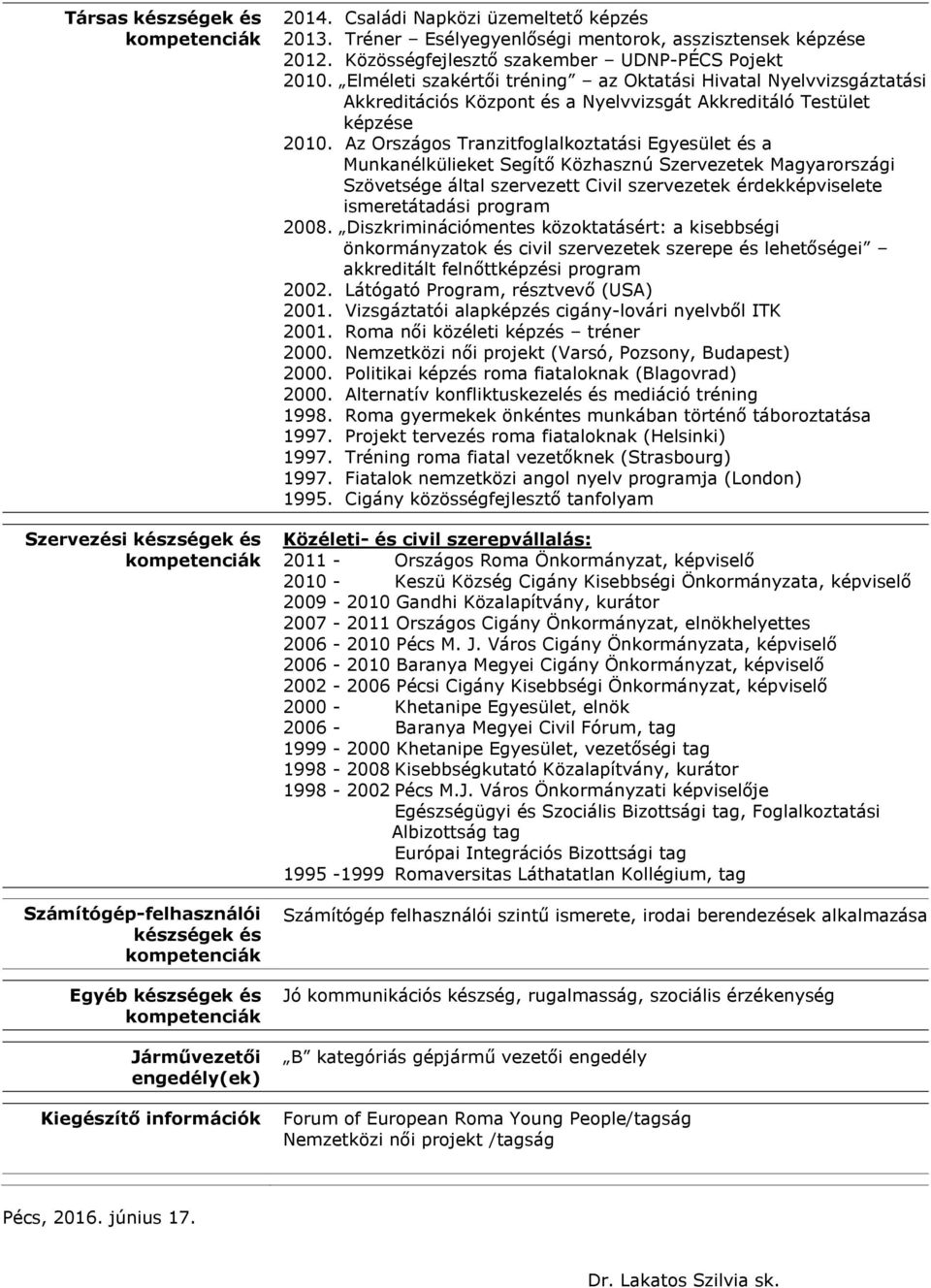 Elméleti szakértői tréning az Oktatási Hivatal Nyelvvizsgáztatási Akkreditációs Központ és a Nyelvvizsgát Akkreditáló Testület e 2010.