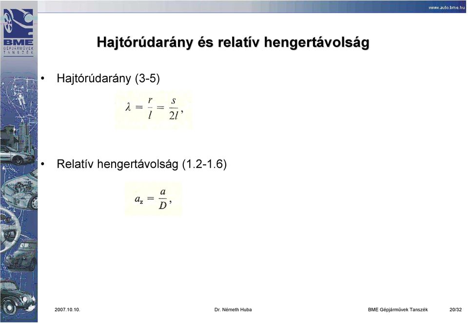 Relatív hengertávolság (1.2-1.6) 2007.10.