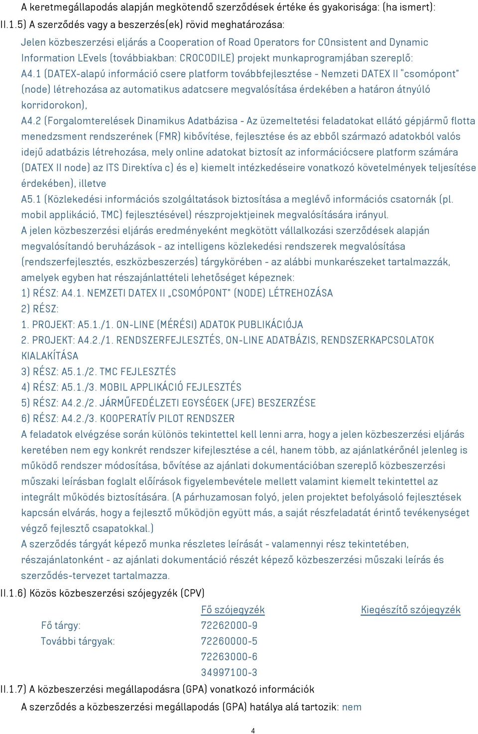 munkaprogramjában szereplő: A4.