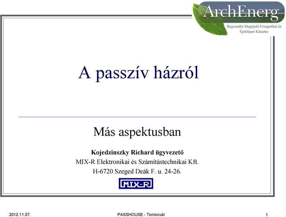 Elektronikai és Számítástechnikai Kft.