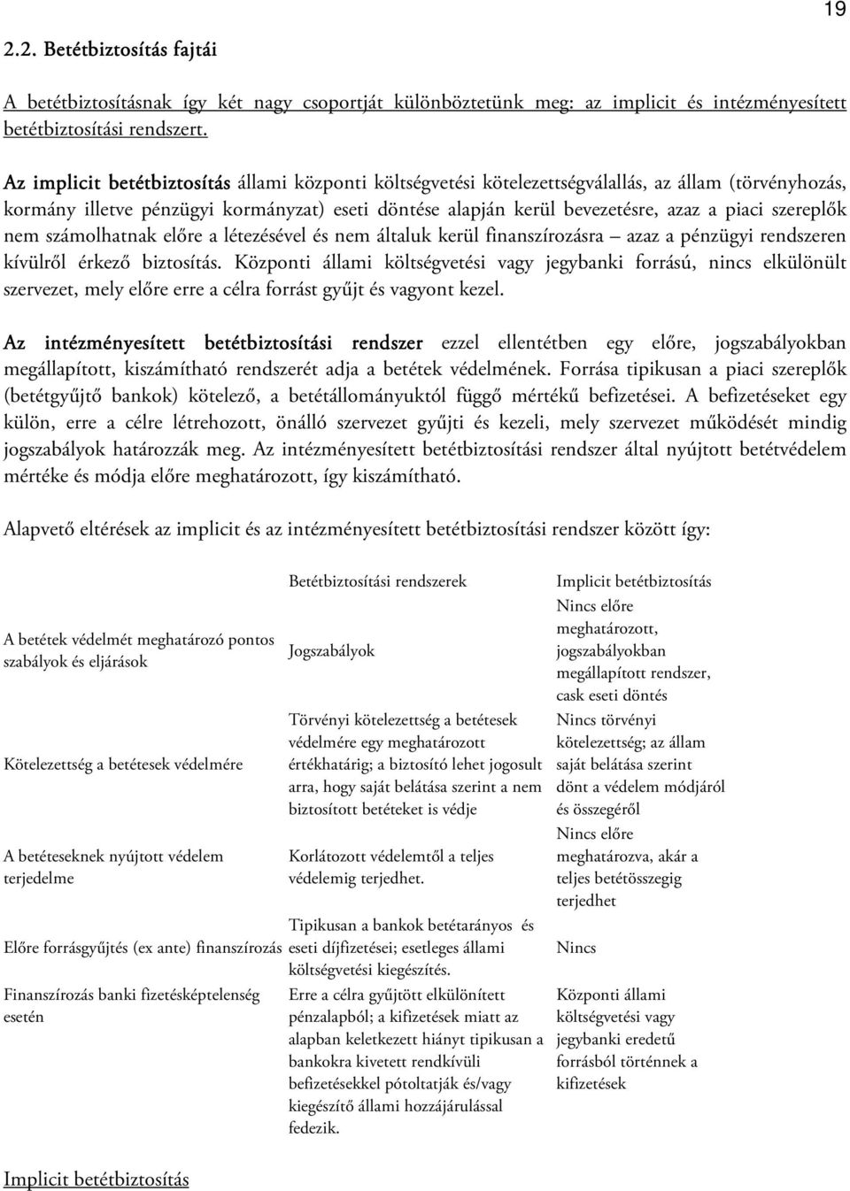 szereplők nem számolhatnak előre a létezésével és nem általuk kerül finanszírozásra azaz a pénzügyi rendszeren kívülről érkező biztosítás.