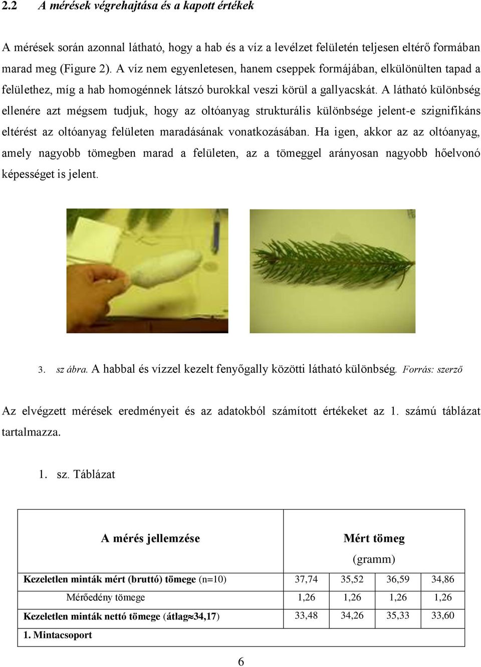A látható külöbség elleére azt égse tudjuk, hogy az oltóayag strukturális külöbsége jelet-e szigifikás eltérést az oltóayag felülete aradásáak voatkozásába.