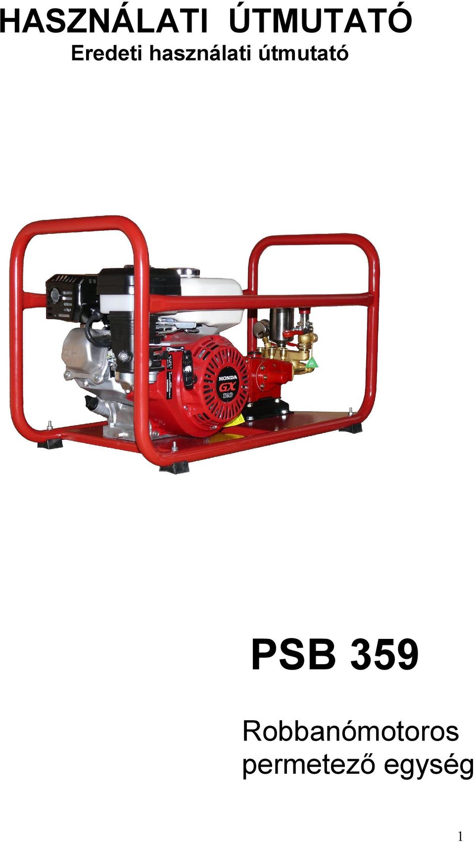 útmutató PSB 359