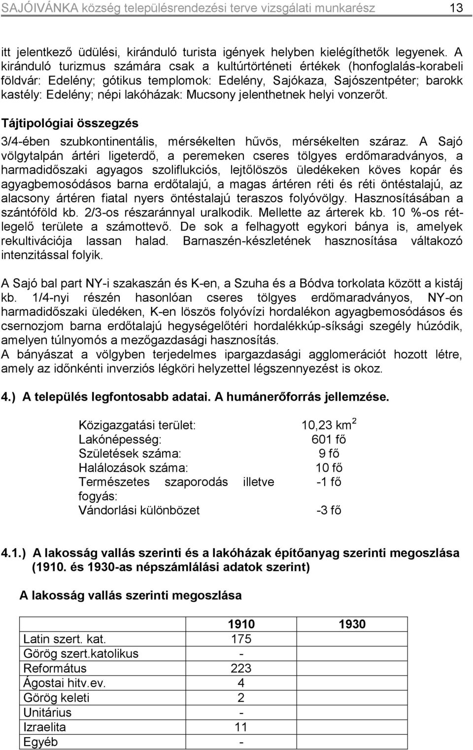 Mucsony jelenthetnek helyi vonzerőt. Tájtipológiai összegzés 3/4-ében szubkontinentális, mérsékelten hűvös, mérsékelten száraz.