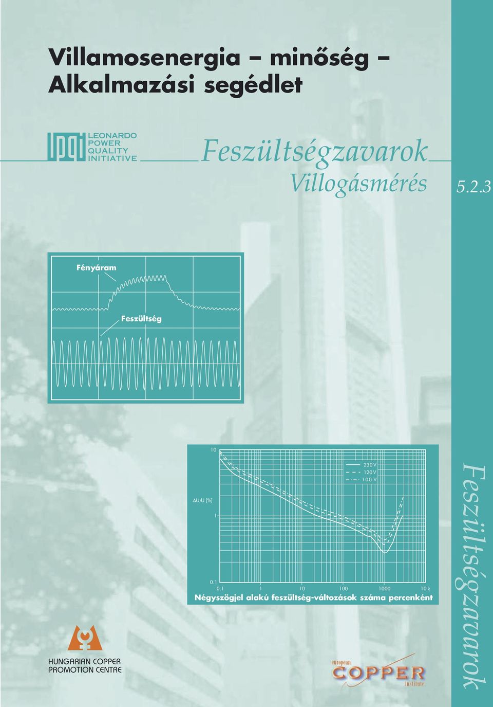 3 Fényáram Feszültség 10 U/U [%] 1 0.