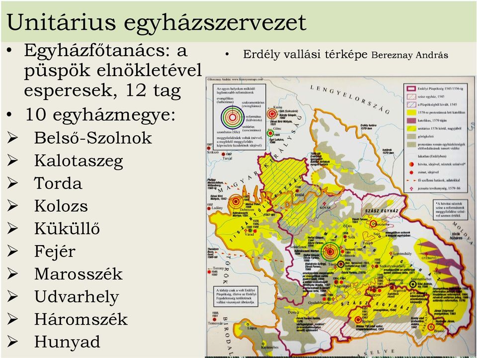 Belső-Szolnok Kalotaszeg Torda Kolozs Küküllő Fejér
