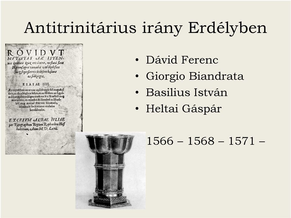 Giorgio Biandrata Basilius