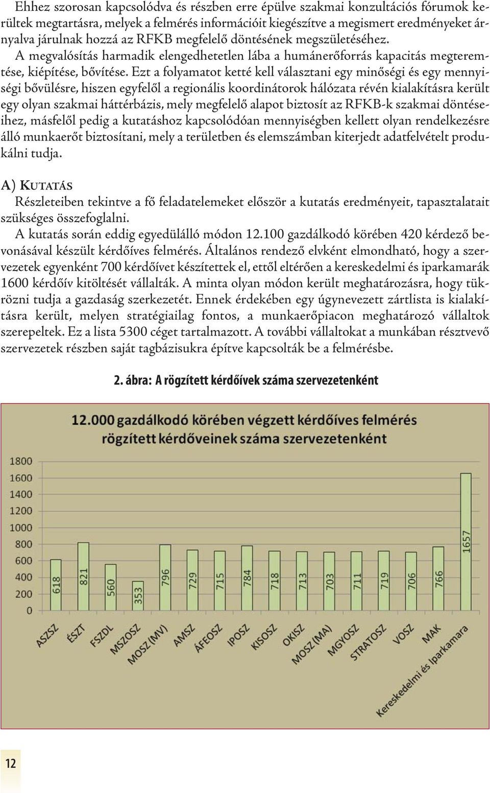 Ezt a folyamatot ketté kell választani egy minőségi és egy mennyiségi bővülésre, hiszen egyfelől a regionális koordinátorok hálózata révén kialakításra került egy olyan szakmai háttérbázis, mely
