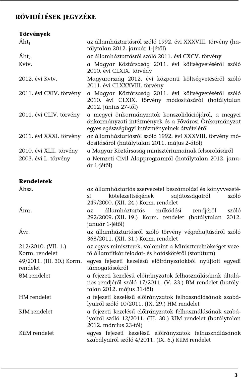 évi CXIV. törvény a Magyar Köztársaság 2011. évi költségvetéséről szóló 2010. évi CLXIX. törvény módosításáról (hatálytalan 2012. június 27-től) 2011. évi CLIV.