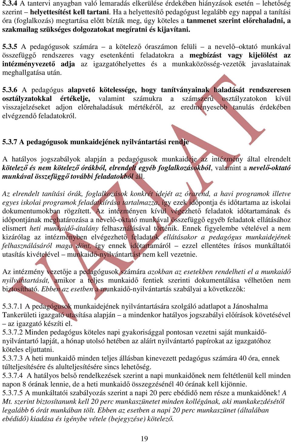és kijavítani. 5.3.