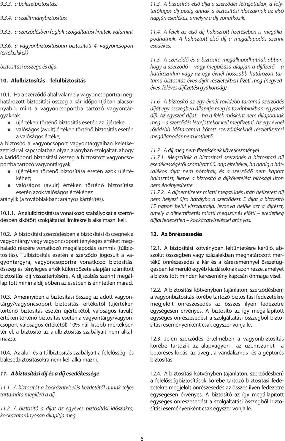 . Alulbiztosítás felülbiztosítás 10