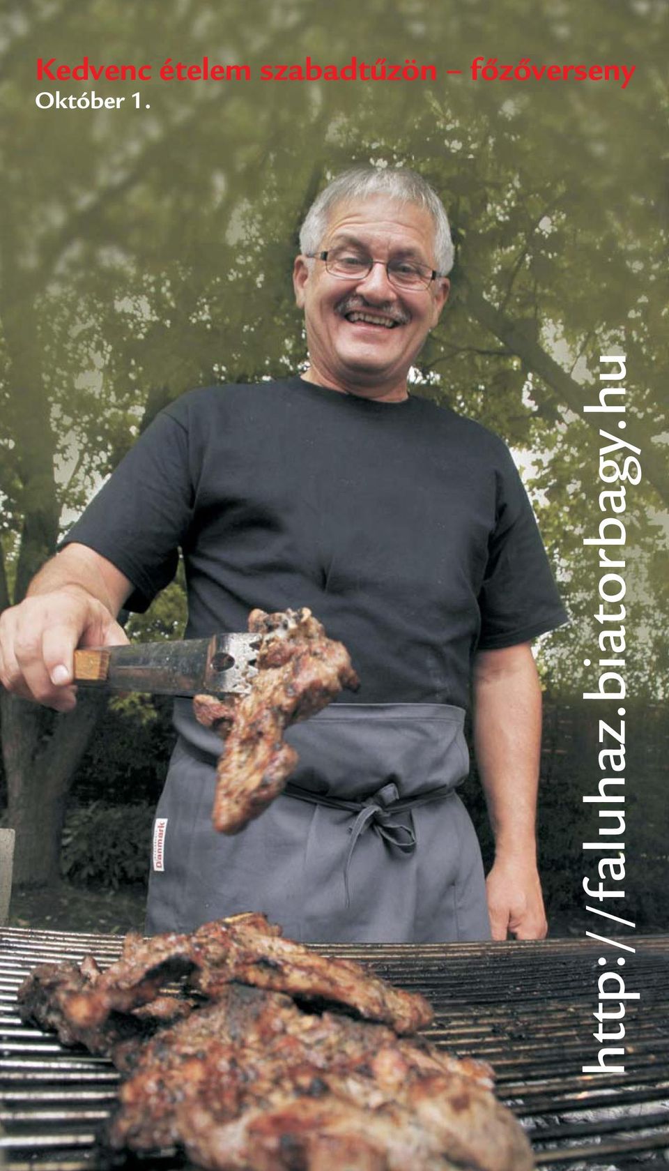 szabadtűzön