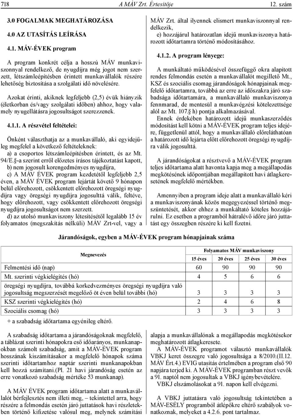 Azokat érinti, akiknek legfeljebb (2,5) évük hiányzik (életkorban és/vagy szolgálati időben) ahhoz, hogy valamely nyugellátásra jogosultságot szerezzenek. 4.1.