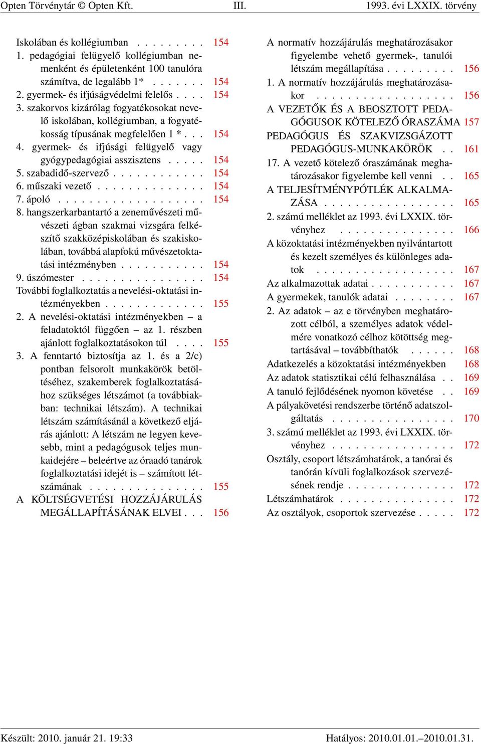 gyermek- és ifjúsági felügyelő vagy gyógypedagógiai asszisztens..... 154 5. szabadidő-szervező............ 154 6. műszaki vezető.............. 154 7. ápoló................... 154 8.