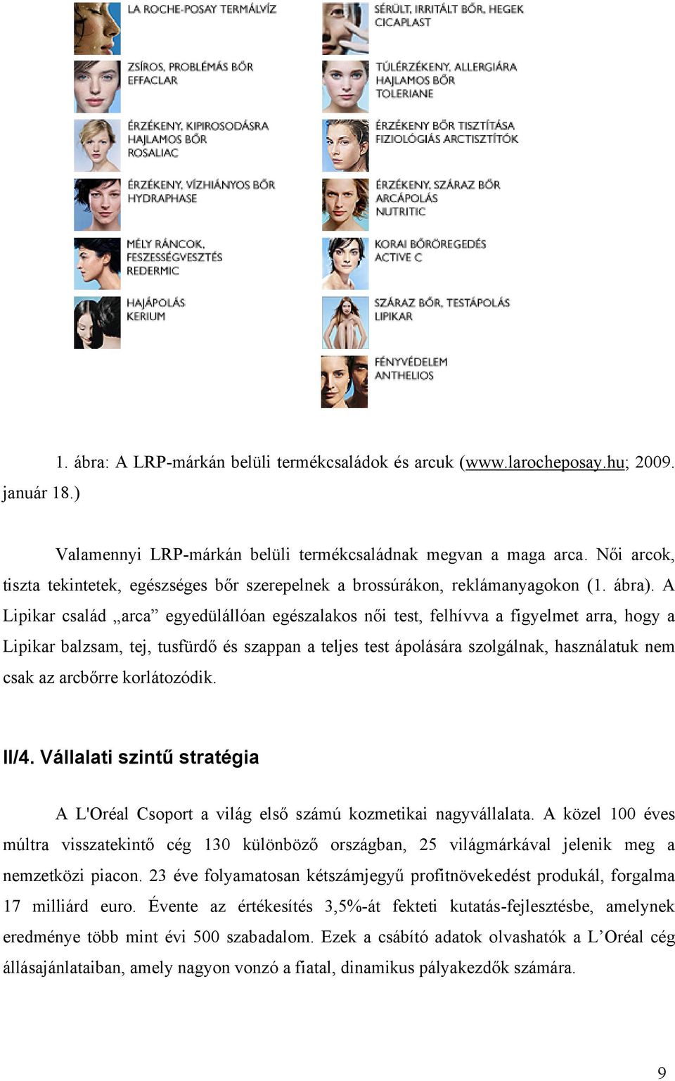 A Lipikar család arca egyedülállóan egészalakos női test, felhívva a figyelmet arra, hogy a Lipikar balzsam, tej, tusfürdő és szappan a teljes test ápolására szolgálnak, használatuk nem csak az