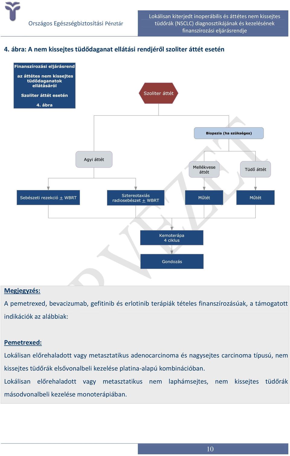 metasztatikus adenocarcinoma és nagysejtes carcinoma típusú, nem kissejtes tüdőrák elsővonalbeli kezelése platina-alapú