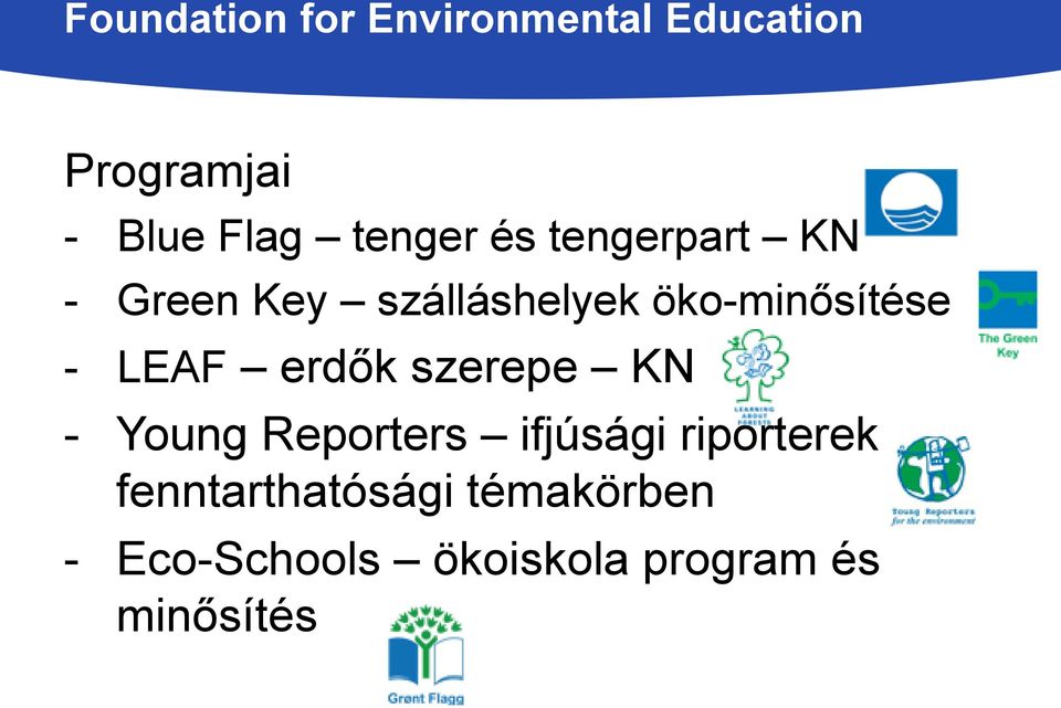 - LEAF erdők szerepe KN - Young Reporters ifjúsági riporterek