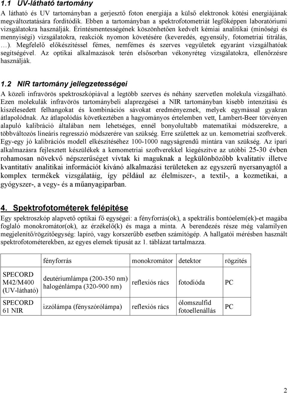 Érintésmentességének köszönhetően kedvelt kémiai analitikai (minőségi és mennyiségi) vizsgálatokra, reakciók nyomon követésére (keveredés, egyensúly, fotometriai titrálás, ).