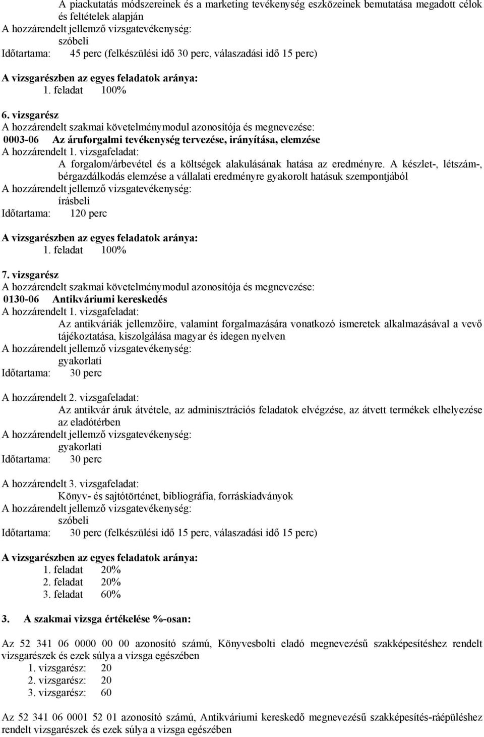 vizsgarész 0003-06 Az áruforgalmi tevékenység tervezése, irányítása, elemzése A forgalom/árbevétel és a költségek alakulásának hatása az eredményre.