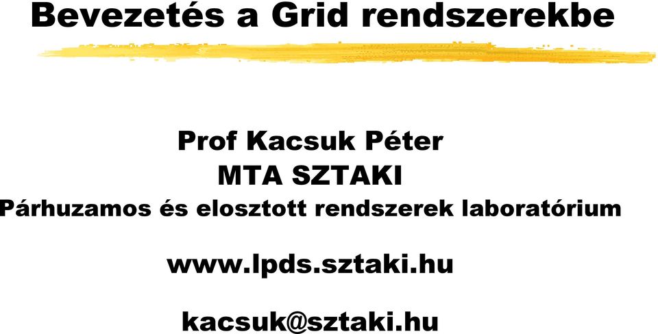 és elosztott rendszerek