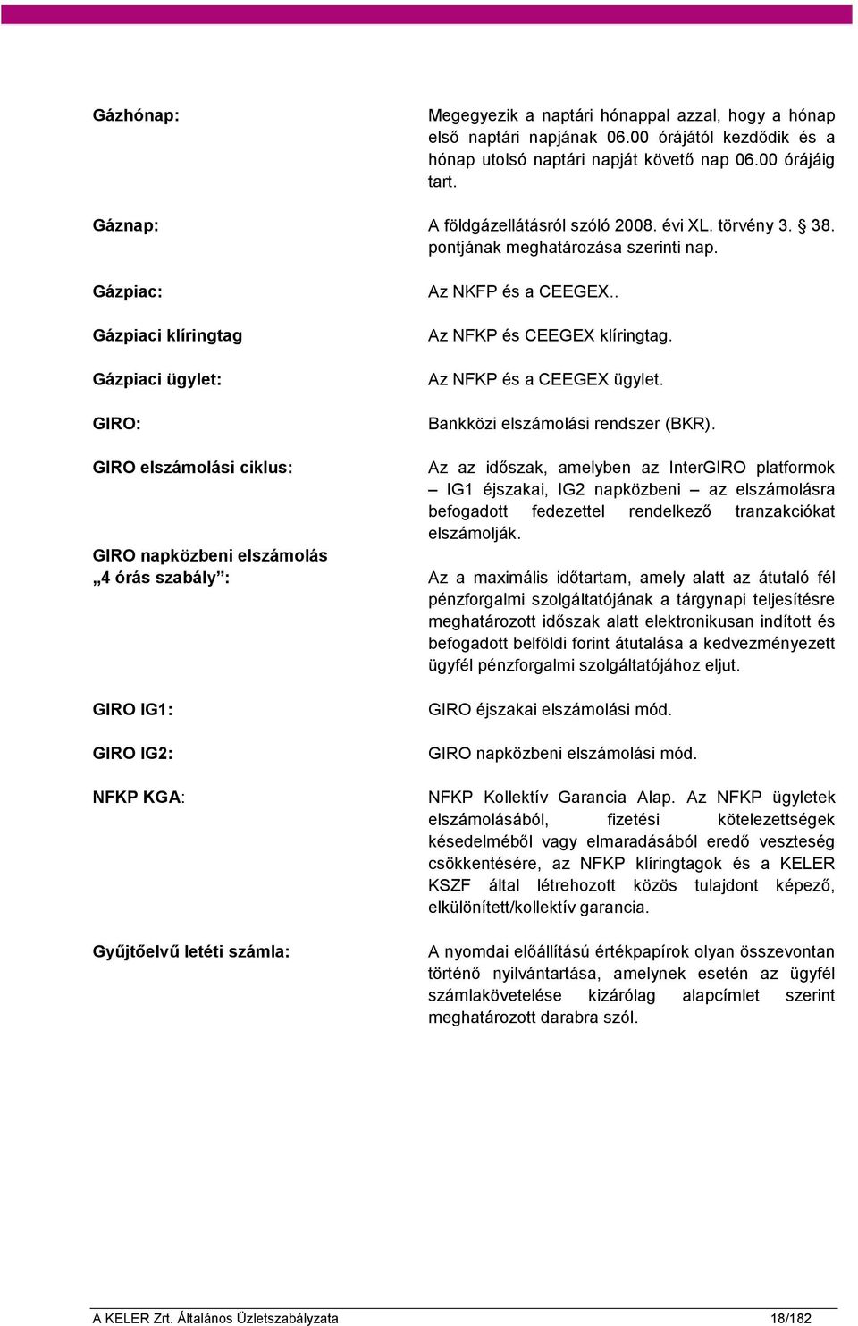 . Az NFKP és CEEGEX klíringtag. Az NFKP és a CEEGEX ügylet. Bankközi elszámolási rendszer (BKR).
