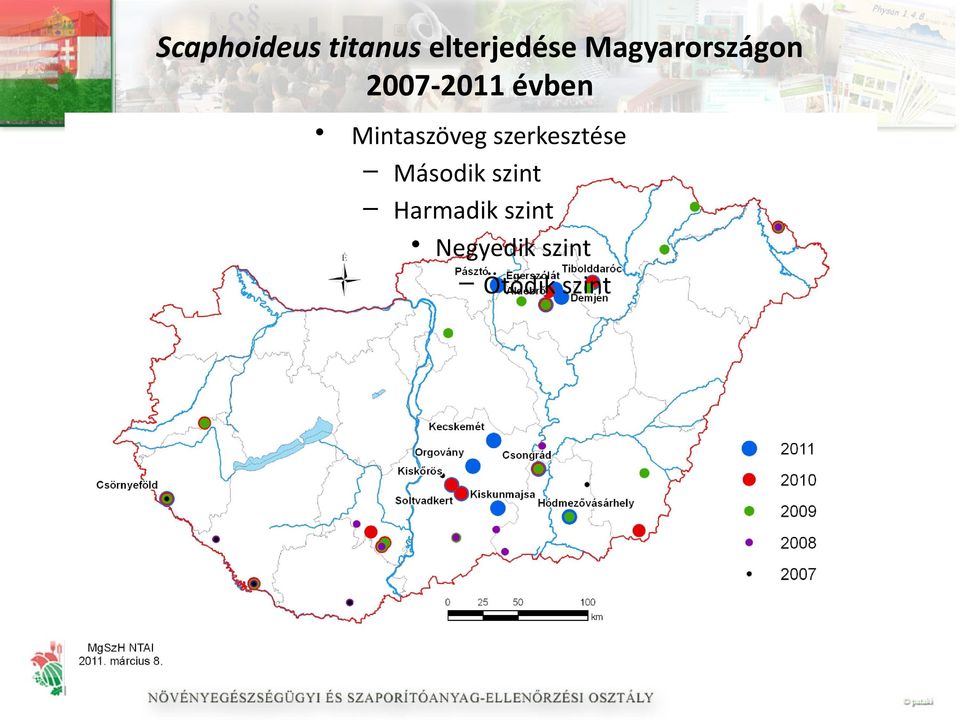 Mintaszöveg szerkesztése Második