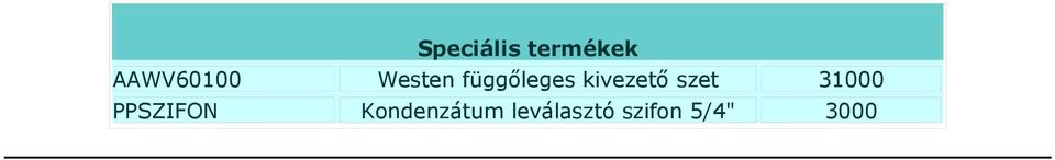 függőleges kivezető szet