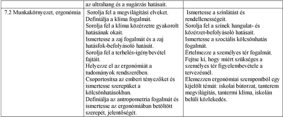Csoportosítsa az emberi tényezőket és ismertesse szerepüket a kölcsönhatásokban. Definiálja az antropometria fogalmát és ismertesse az ergonómiában betöltött szerepét, jelentőségét.
