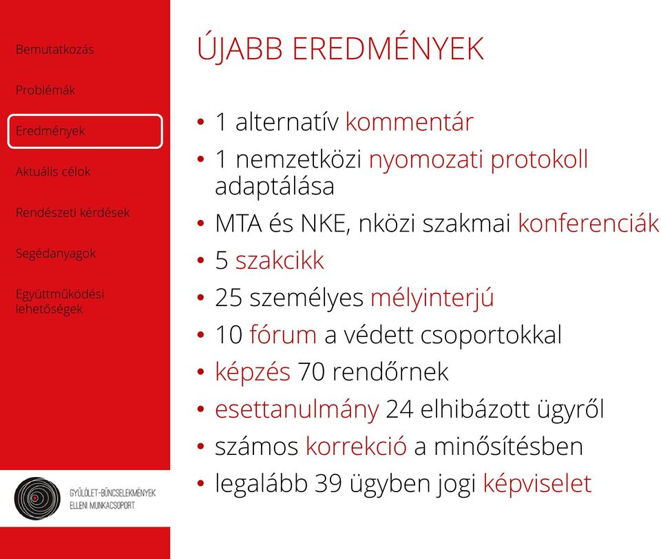 mélyinterjú 10 fórum a védett csoportokkal képzés 70 rendőrnek esettanulmány