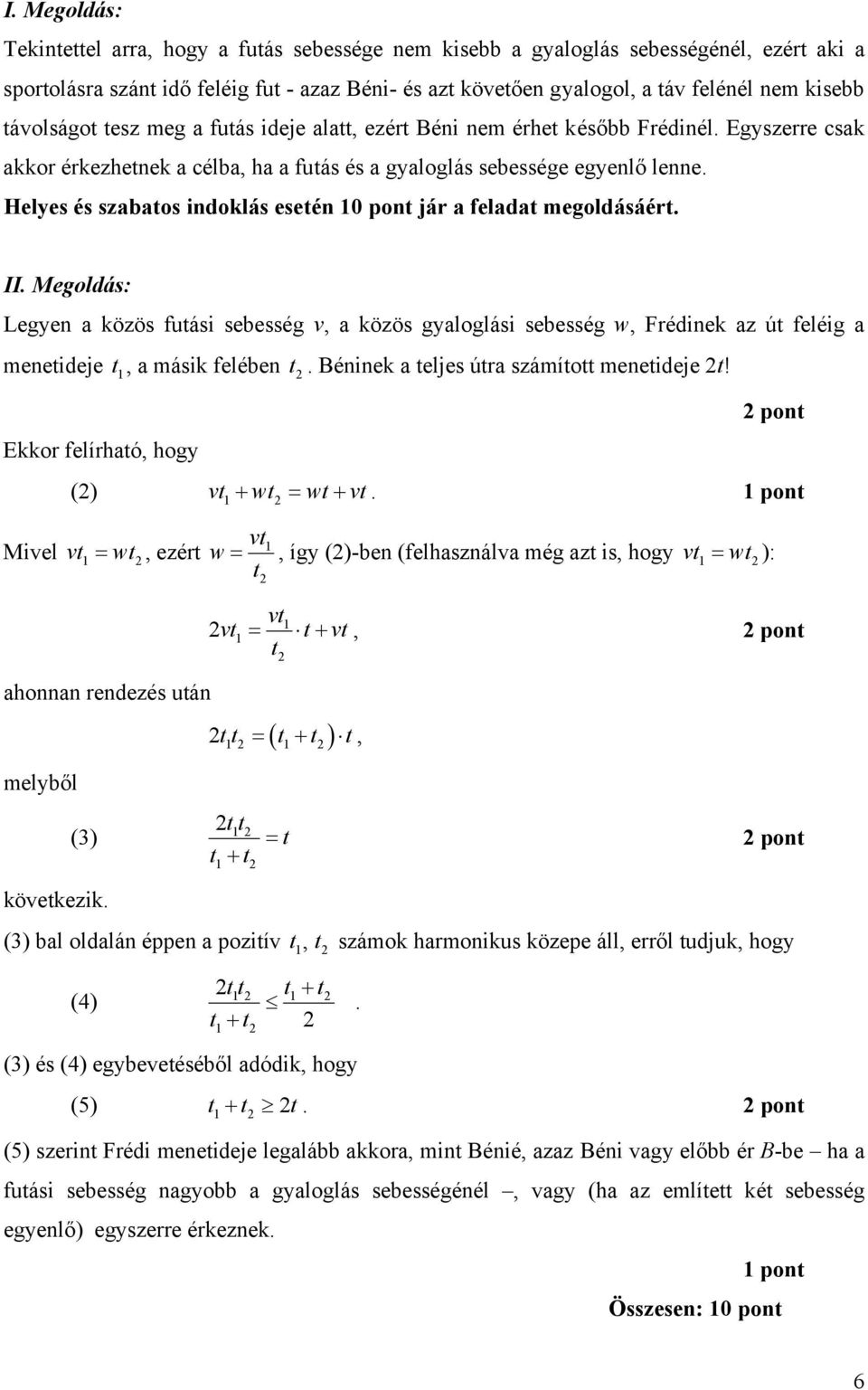 A tanévi matematika OKTV I. kategória első (iskolai) fordulójának pontozási  útmutatója - PDF Ingyenes letöltés