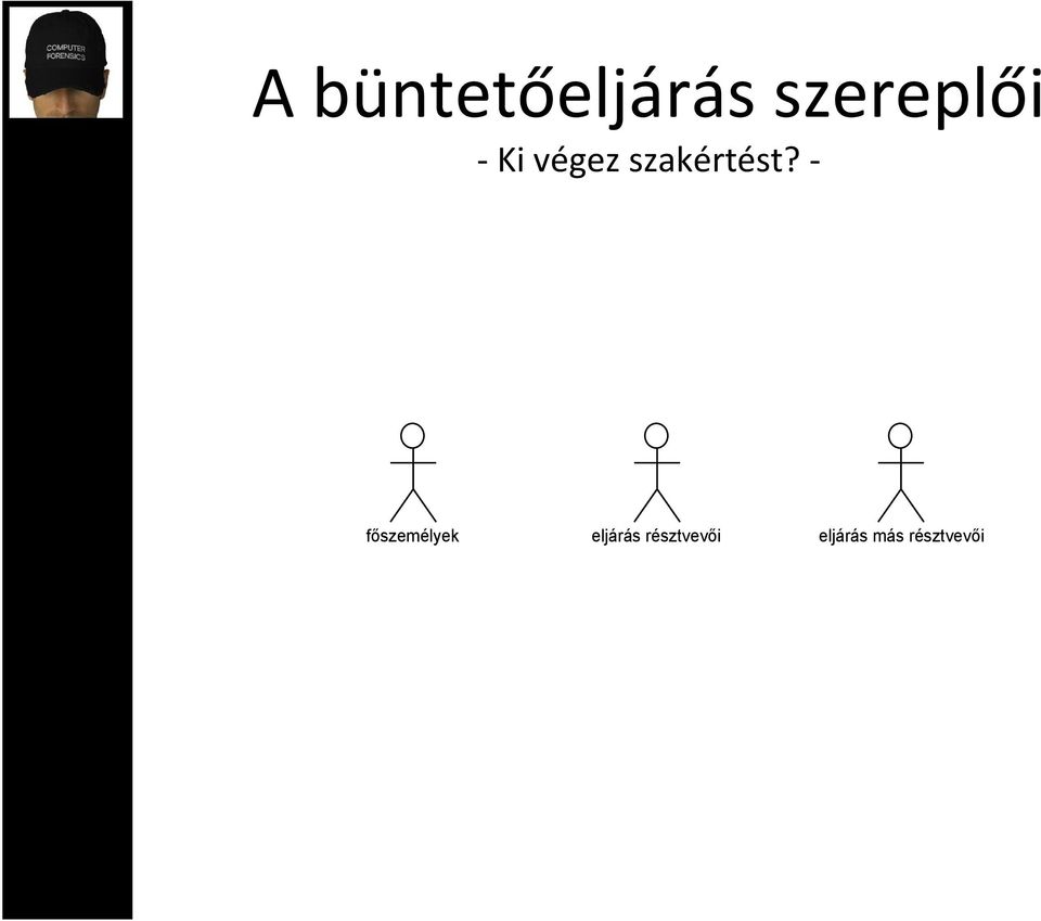 - főszemélyek vád eljárás